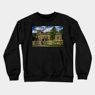 Parish Church, Clapham, North Yorkshire Crewneck Sweatshirt